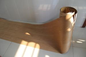 Quality Sliced Natural American Cherry Wood Veneer Rolls With Fleece Backed wholesale