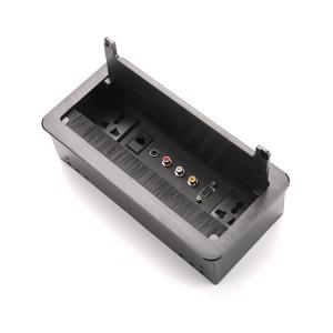 Quality Aluminium Meeting Table Socket Box Hidden Recessed Power Strip With Usb wholesale