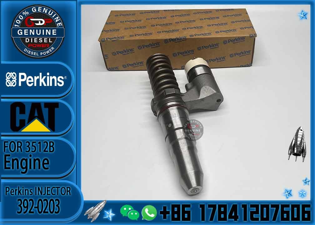Common rail injector fuel injecto 246-1854 392-0203 250-1311 392-0204 for 3512B Excavator 3512C 3516B 3516C