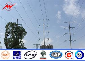 Quality Electric Lattice Masts Steel Pole For Asia Countries Power Transmission Angle Tubular Tower wholesale