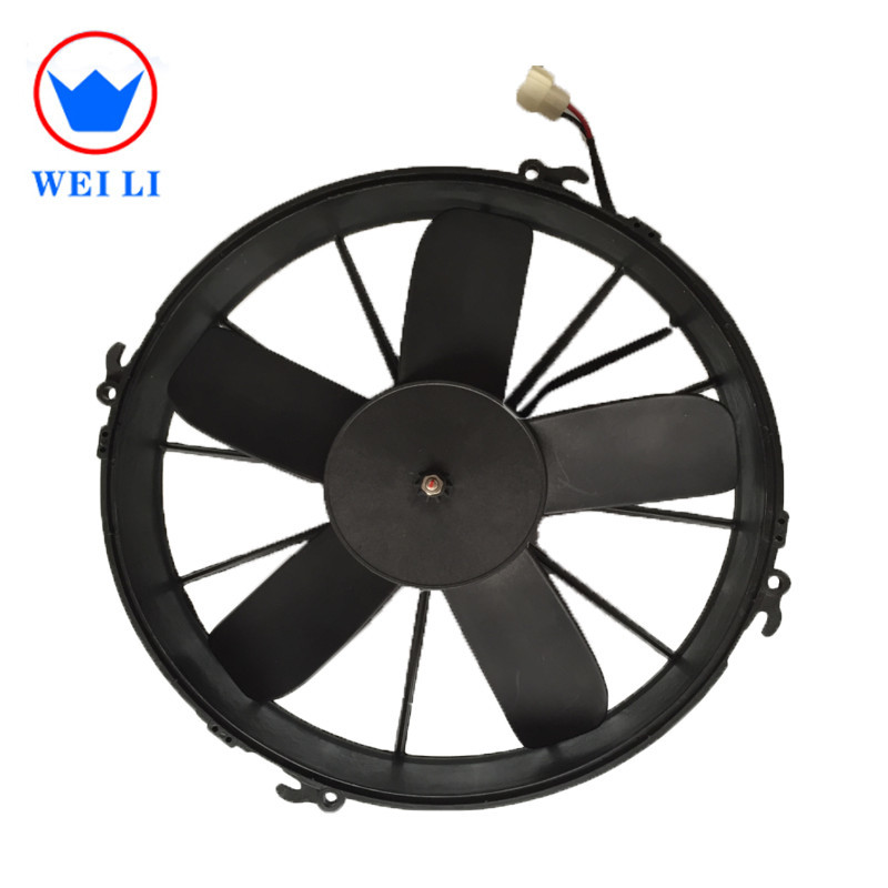TS16949 Certificate 12V Condenser Fan With Free Samples 100pa Static Pressure