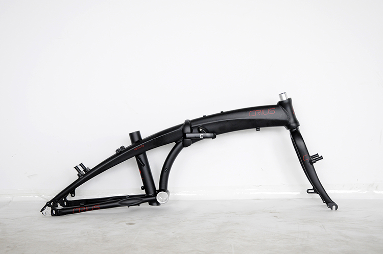 Upgrade Your 16" Bicycle with Our 2900g Titanium Folding Bike Frame You Won't Regret It