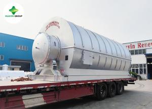 Quality 1 Ton Portable Waste Plastic Pyrolysis To Fuel Oil Machine Easy Operation wholesale