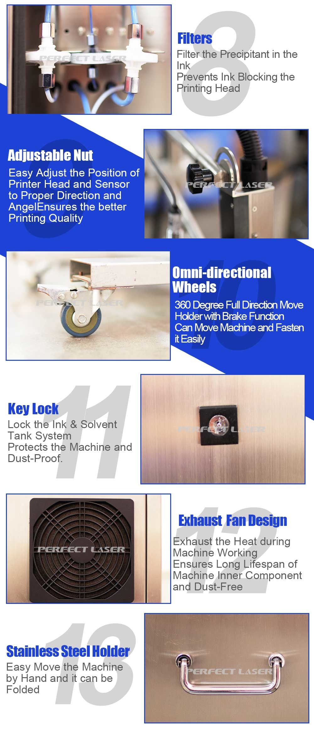 Small Character Coding Industrial Inkjet Printer High Degree Automation