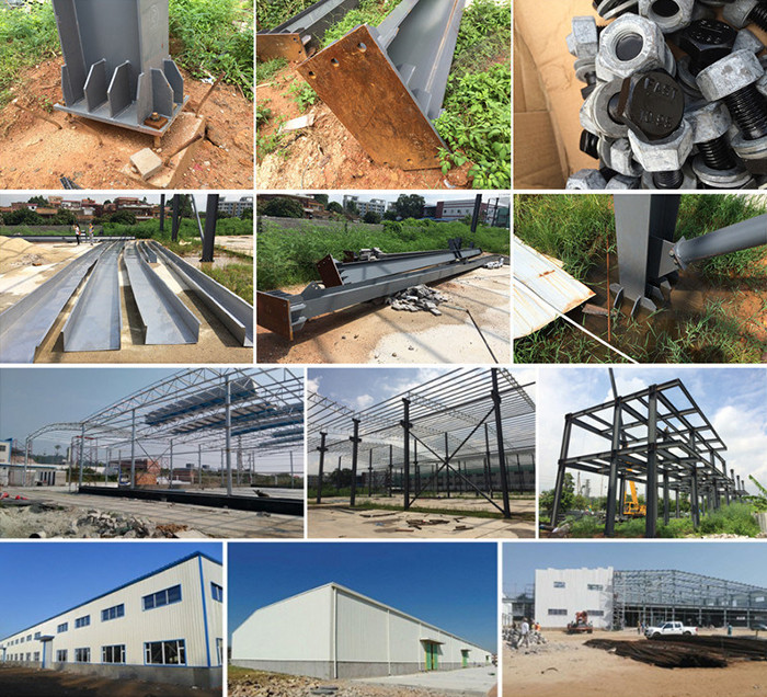 Prefabricated Steel Frame Steel Structure Warehouse Workshop Factory Use Steel Structure Building