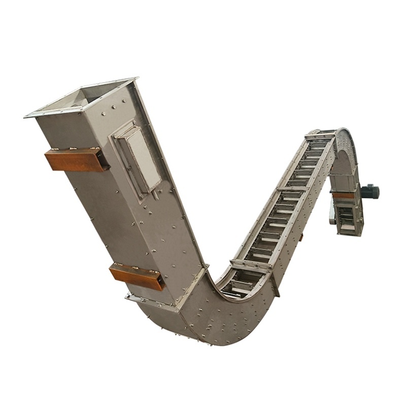 OEM Custom Industrial Electric Incline Chain Scraper Conveyor