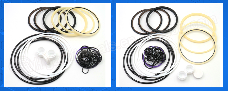 HB20G Rock Hydraulic Breaker Seal Kit PTFE Material With White Hose