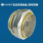 Zinc Straight Liquid Tight Connector 4 Inch