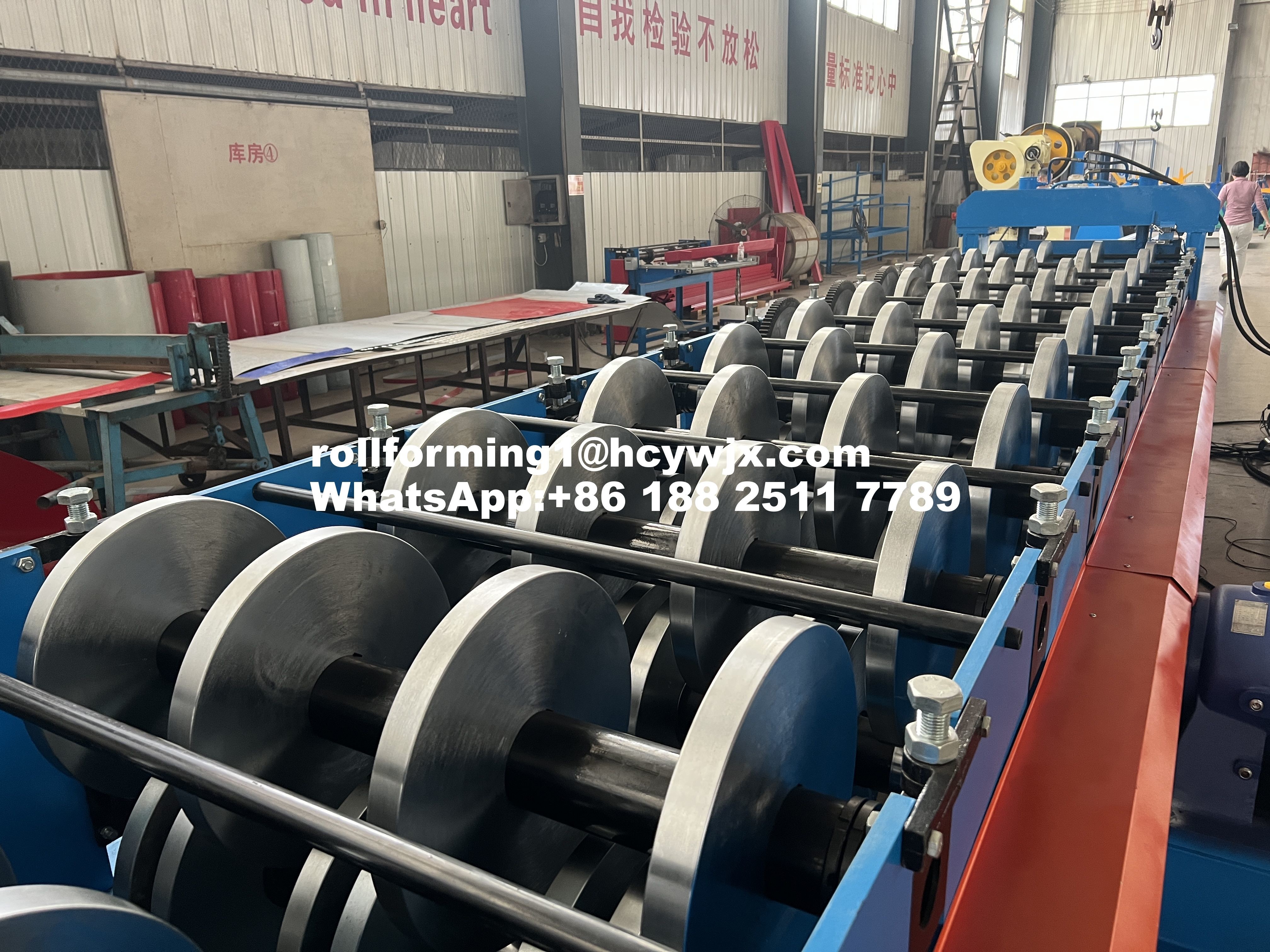 T153-40L-840 Metal Floor Deck Roll Forming Machine High Speed