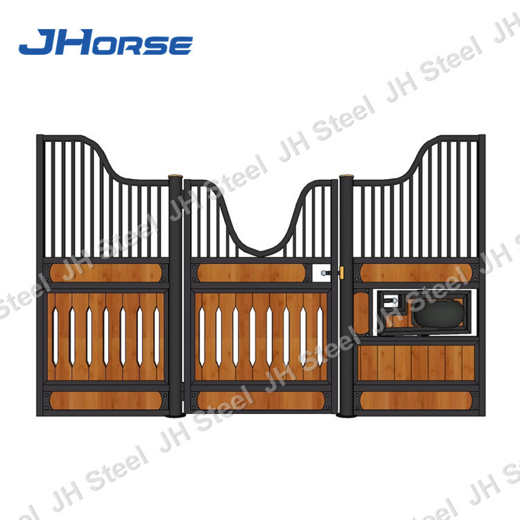 Bamboo Barn Stable Horse Stall Fronts Door Measurements Gate Designs Free