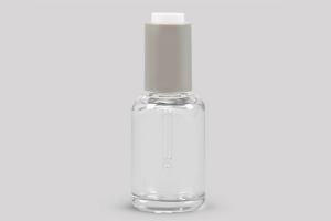 Quality Transparent 50ml Custom Cosmetic Bottles With Flip Top Cap wholesale
