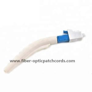 Quality Fiber Optic Pre - Assembly Fiber Optic Cable Connector LC 45 Degree Angle Boot Connector 3.0mm wholesale