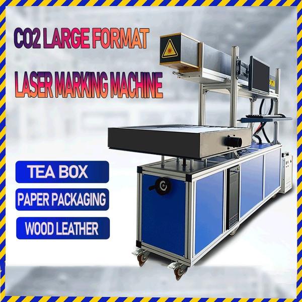 80W 100W 130W CO2 Galvo Laser Marking Machine for Glass Tube Ceramics Crystal