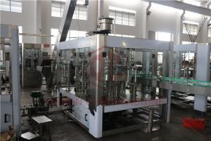 China Linear Beer Bottle Filling Machine Glass Bottle Gravity Filling System on sale