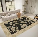 Household Printed Living Room Floor Rug Light Luxury Pattern Coffee Table