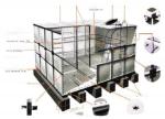 Maximum Height 5m Assembled Food Grade GRP Water Tank Large Volume 200m3 Raw