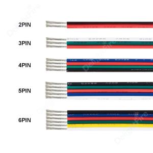 Quality 4Pin 5Pin 6Pin PVC Insulated Flexible Cable Copper Wire 18 20 22AWG JST SM Connector wholesale