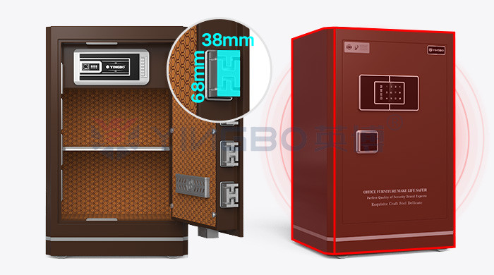 Fingerprint Digital Lock Safe Box For Home Security YB/N6-78