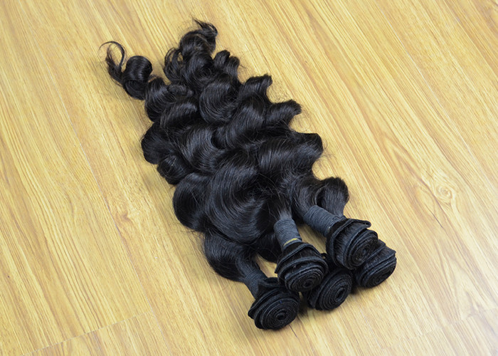 12“- 28”Ocean Wave Cambodian Virgin Hair Tangle Free Sleek 100g / Piece