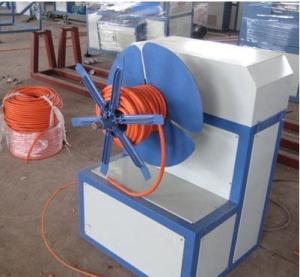 Plastic PVC Pipe Ectrusion Machine , PVC Fiber Reinforced Pipe Extrusion Line