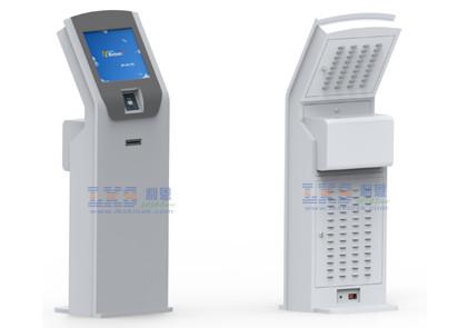Large Screen Freestanding Information Check In Kiosk For Hospital / Shopping