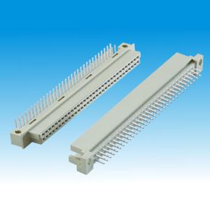 Quality Dual Row 2.54mm DIN41612 Straight Male Connector Polyester LCP wholesale