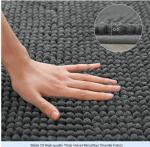 Yellow Black Green Shag Area Rugs For Living Room 50*80cm