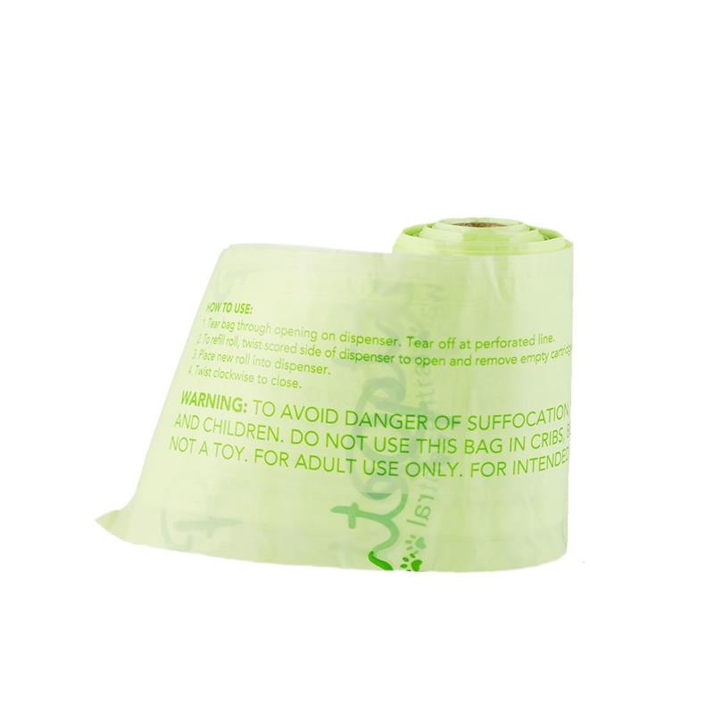 18mic Biodegradable Plastic Shopping Bags Waterproof Biodegradable Plastic Produce Bags