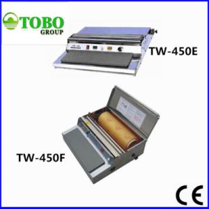 Quality Small business tray cling film packing machine TW-450 Series wholesale
