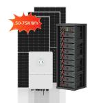 50kWh 75kWh High Voltage Hybrid Solar Energy System 100kWh 300Kwh 750kWh On Off
