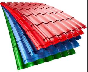 Quality GB Color Coated Steel Roofing Sheet Width 1000 1219 1250 1500mm PPGI Colour Coated Sheet wholesale