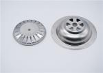 Polished Kitchen Sink Drain Stopper , SS304 Stainless Steel Sink Strainer