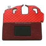 Black / Red PC60-7 Excavator Cab Foot Mat for Construction Works at Affordable
