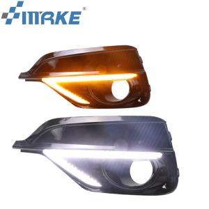 Quality New Headlight Dual Colors Turn Signal Light Led Drl For Honda Fit Jazz Rs 2018 2019 wholesale