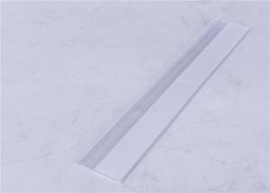 Quality Customized Transparent Plastic Profiles , Polyvinyl Chloride Price Tag Holder wholesale
