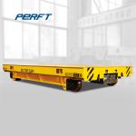 30T High Speed Seaport Motorized Rail Cart Container Using Electric Trailer