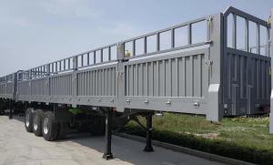 Quality Jost Kingpin 3 Axle Side Wall Semi Trailer for Heavy Duty Transportation Provider wholesale