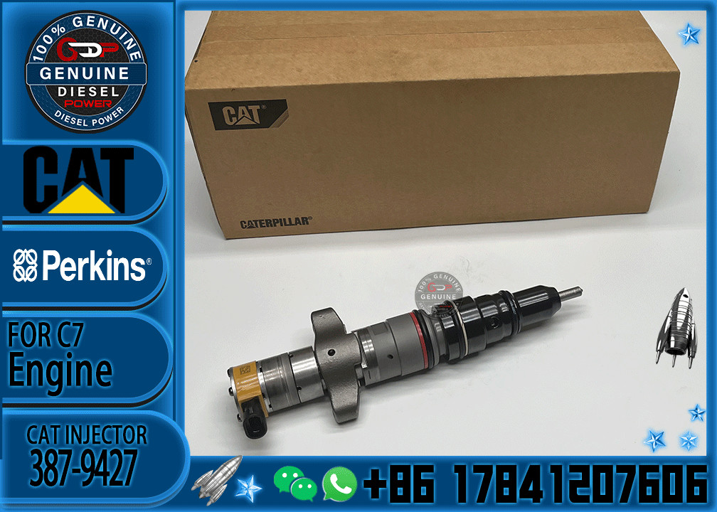 Excavator Parts CAT 325D 329D 330D 336D C7 C9 Engine Common Rail Fuel Injector 387-9427 295-1411 263-8218 10R-7225