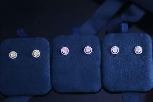Quality Women Stamped Diamond 925 Sterling Earrings Stud Zirconia Jewellery wholesale