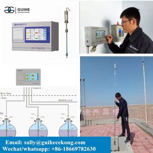 China PCEC 7 Touch Screen 4000mm ATG Oil Tank Level Gauge on sale