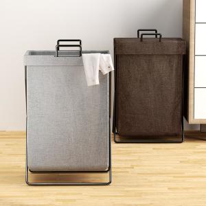 Quality Bathroom Large Folding 60l Dirty Clothes Hampers Light Steel Frame Oxford wholesale