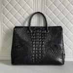Authentic Crocodile Skin Businessmen Passcode Briefcase Genuine Alligator