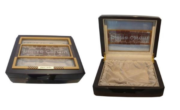 Wooden Gift Boxes, Solid Wood Keepsake Box For Pendent / Bracelet With