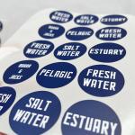 LOGO Tamper Seal Stickers Bottle Round Label Sticker
