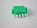 4 Cores LC / APC SM Fiber Optic Adapter For Optical Networks