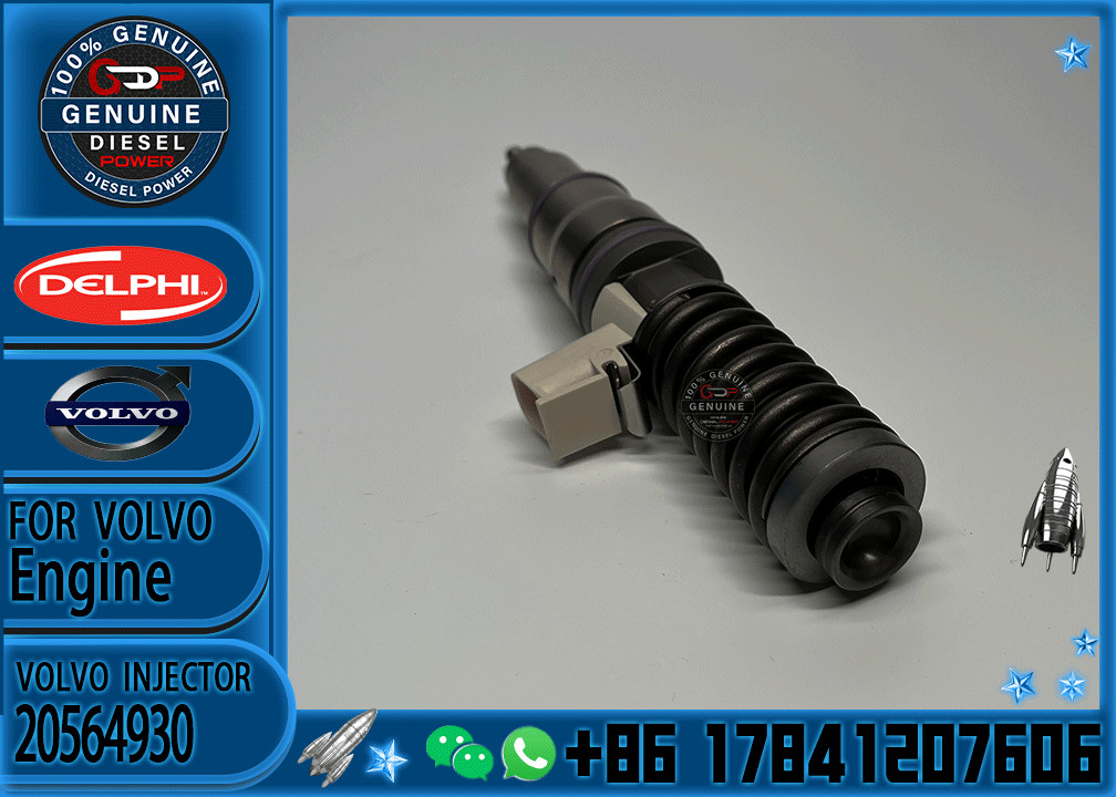 New Fuel Injectors 20564930 85000590 BEBE4D13001 BEBE4D13101 for VOLVO Trucks FH16 16.1L D16 Engine