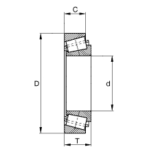 30224 taper roller bearing with 120mm*215mm*43.5mm