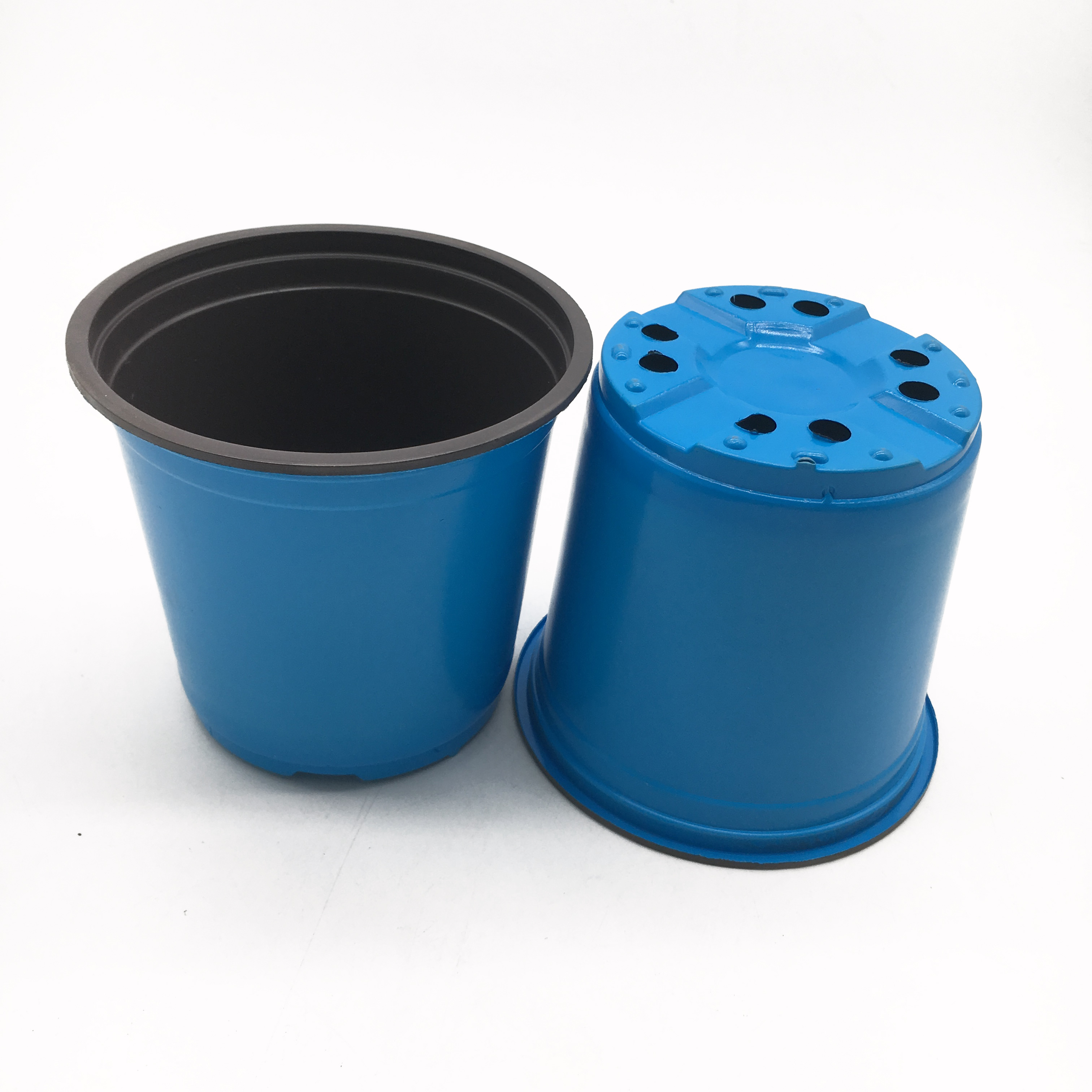 High quality red color plastic flower pot