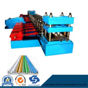 Quality W Beam Crash Barrier Highway Guardrail Machine Price wholesale