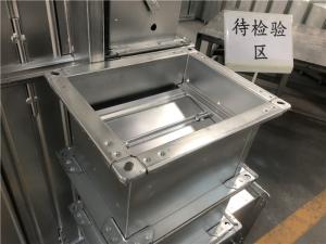 Quality Square Galvanized Steel HVAC Fire Dampers Fireproof Smoke Control Dampers wholesale